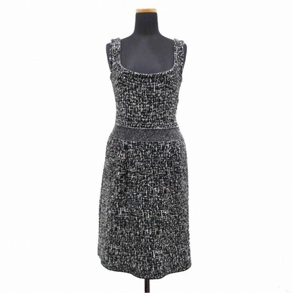 Christian Dior 2011 11aw tweed alpaca dress size 4 - Picture 2 of 9